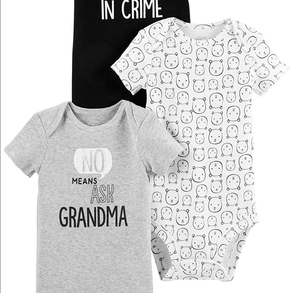 Simple Joys Baby 3-Pack Grandparent Ones